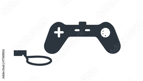 video game controller icon vector icon © Radha