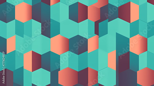 Seamless geometric pattern