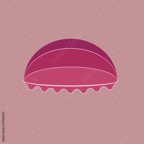 wine colored canopy