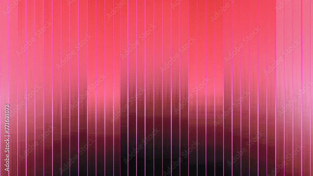 Abstract Pattern of vertical light waves on dark background, poster, desktop background, pink, red, black