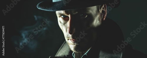 Lone detective, personal vendetta, justice or obsession photo