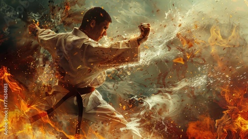 Martial Arts Master. Karate wallpaper