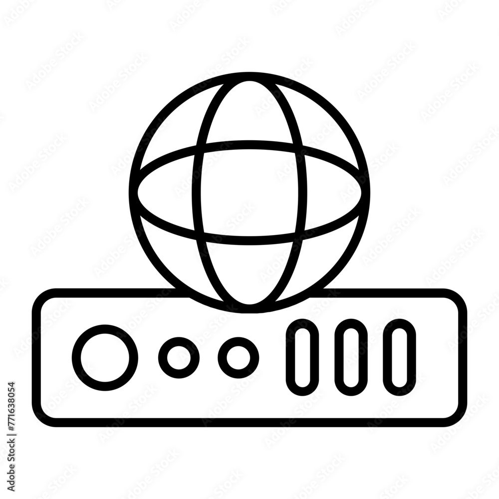 Global Database Icon Global Database Icon