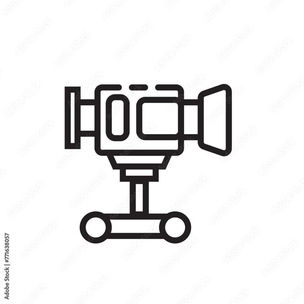 Camera Creative Digital Line Icon Camera Creative Digital Line Icon