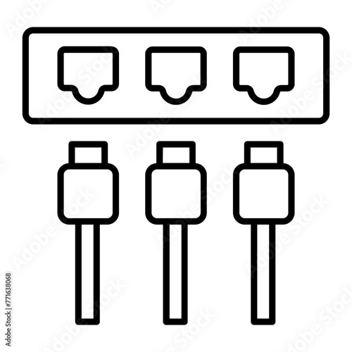 Ethernet Cables Icon
