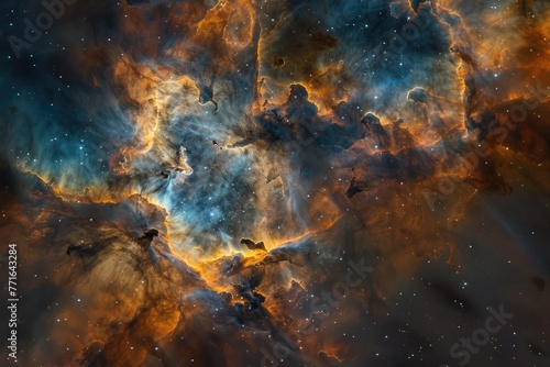 Abstract universal nebula pattern © Stefano