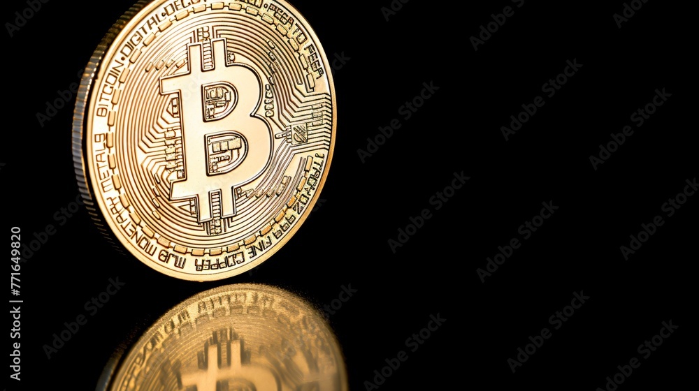 Bitcoin concept background image Bitcoin concept background image