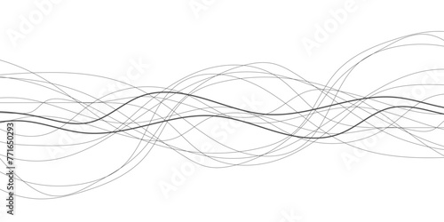 Wallpaper Mural Abstract wave element for design. Digital frequency track equalizer. Torontodigital.ca