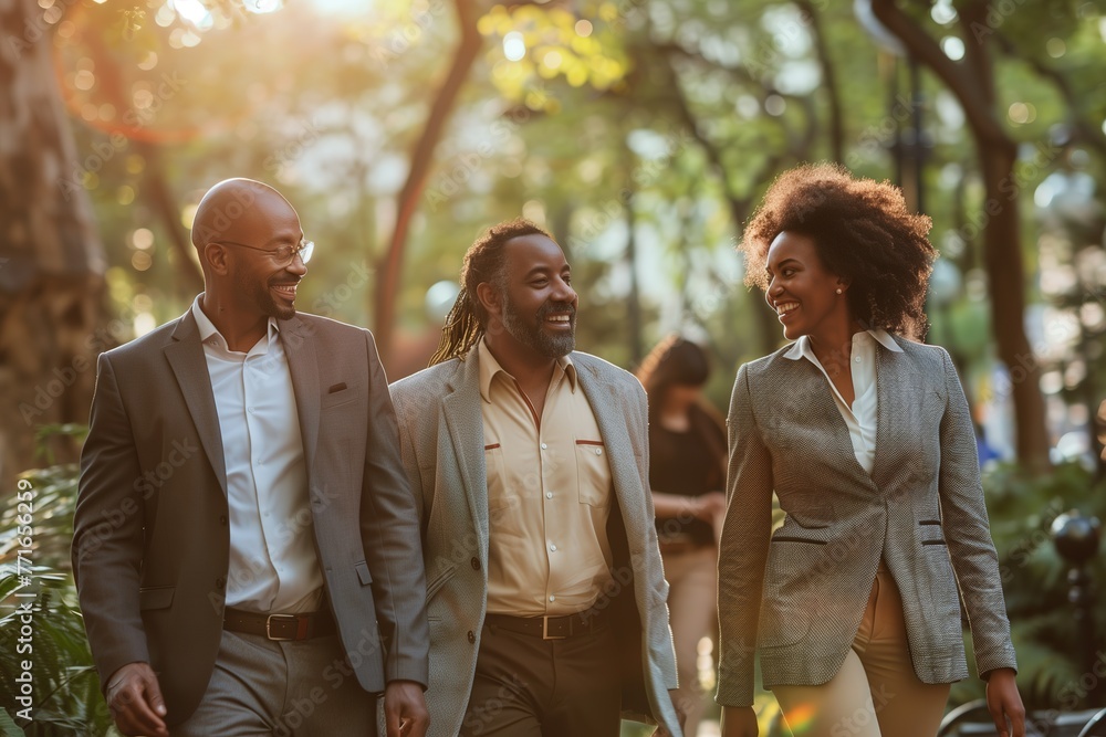 business partners taking breaks in nature, walking, and discussing business matters business partners taking breaks in nature, walking, and discussing business matters