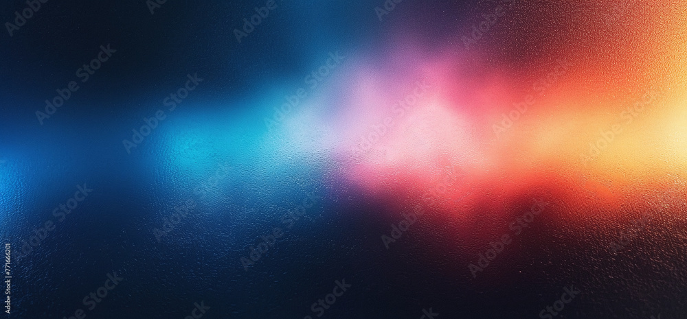 Abstract colorful light leak background, soft focus with gradient blend and bokeh effect. - obrazy, fototapety, plakaty 