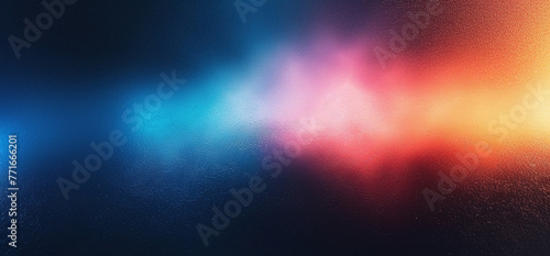 Abstract colorful light leak background, soft focus with gradient blend and bokeh effect.