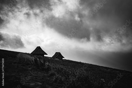 Fototapeta Naklejka Na Ścianę i Meble -  Polska Bieszczady Jesień