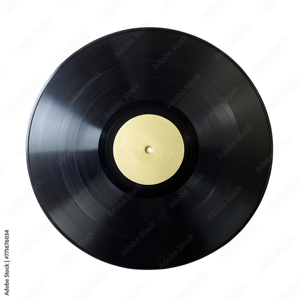 Obraz premium view vinyl record assortment