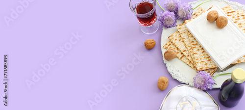 Pesah celebration concept (jewish Passover holiday) © tomertu
