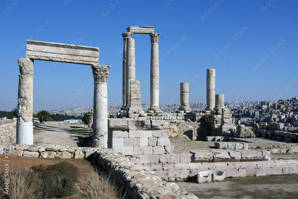 Temple of Heracles, Citadel, Amman, Jordan