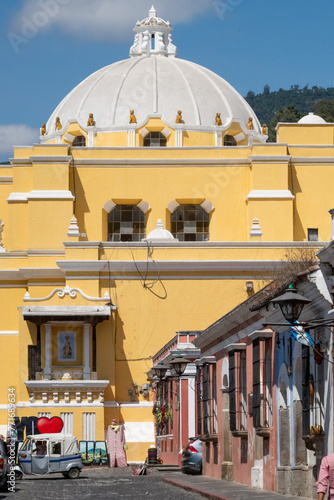 Olde buildings around Antigua, Guatemala. photo