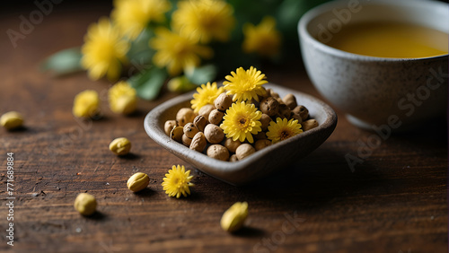 tea with chamomile