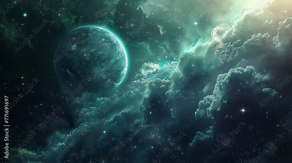 Mysterious space wallpaper for applies to graphic resources used for a variety of designs Mysterious space wallpaper for applies to graphic resources used for a variety of designs