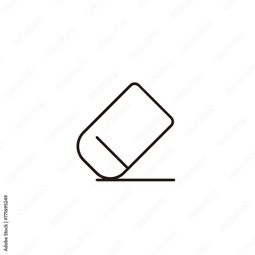 Stationary line icon pack Stationary line icon pack