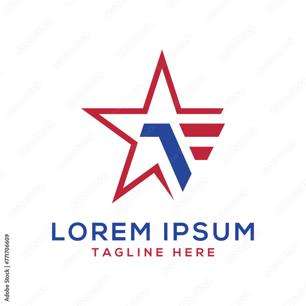 Star creative Logo mark design modern concept vector template Star creative Logo mark design modern concept vector template