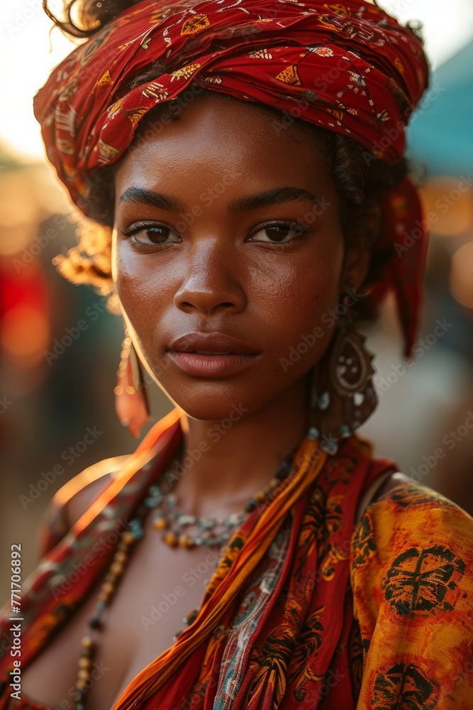 african traditional woman