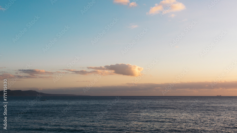 Fotografie sunrise over the sea