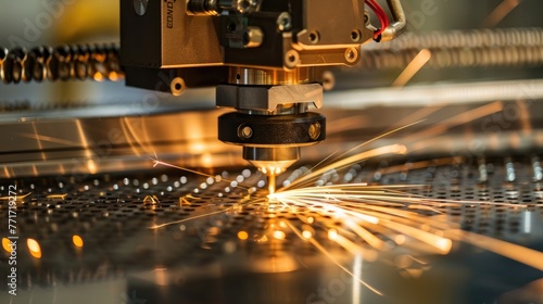 Laser cutting machine Generative AI