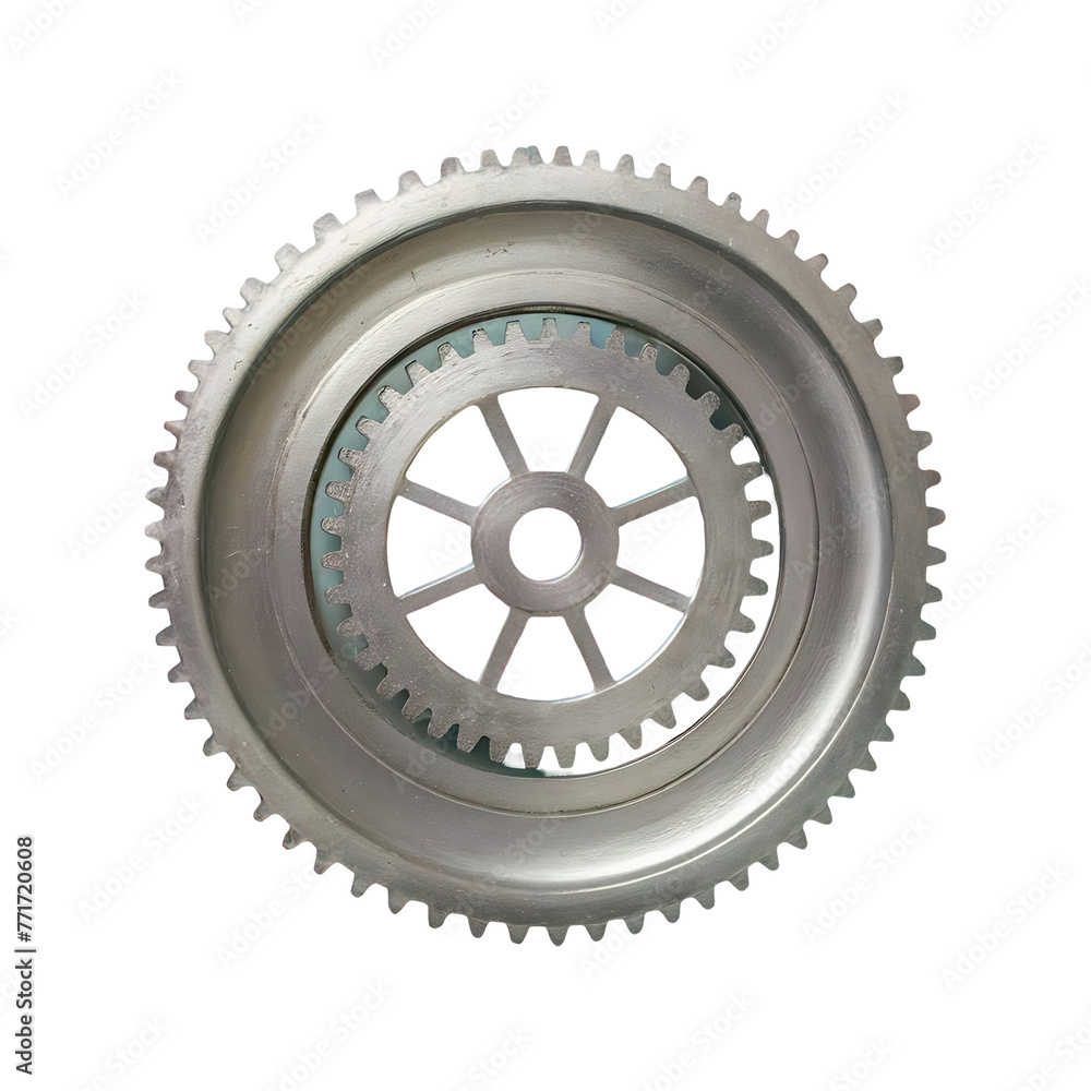 Round metal gear metal gear machine cut out png isolated on transparent background Round metal gear metal gear machine cut out png isolated on transparent background