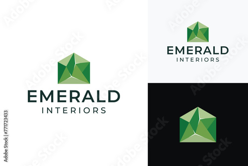 collection of stone house logo designs with Premium Vector creative element concepts