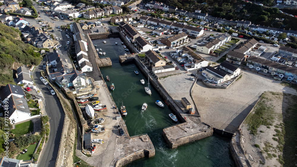 Obraz premium Portreath Harbour 
