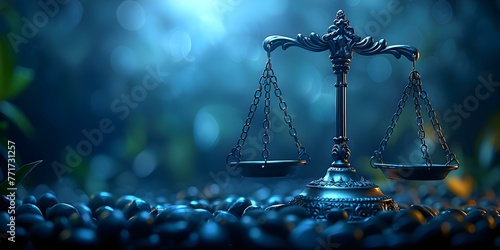 Legal Consultation Services: Justice Scales with Courthouse Background. Concept Legal Services, Consultation, Justice Scales, Courthouse Background