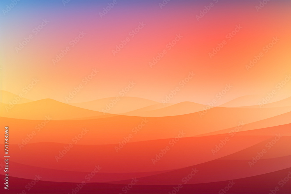 Dynamic sunrise gradient background captures the essence of a new day.