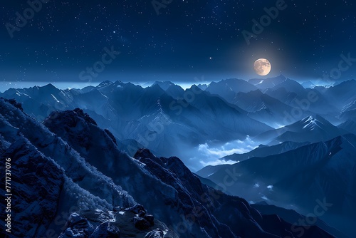 Moonlight s Meili Snow Mountain .