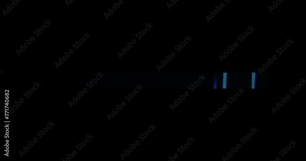 Glitch noise static television VFX. Visual video effects stripes background, tv screen noise glitch effect. Video background, transition effect for video editing real on black background Glitch noise static television VFX. Visual video effects stripes background, tv screen noise glitch effect. Video background, transition effect for video editing real on black background