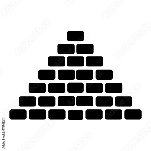 Buildings black icon pack