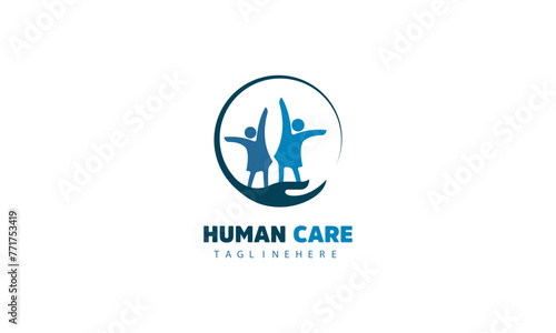 Creative modern Kids Care Foundation Logo Design.