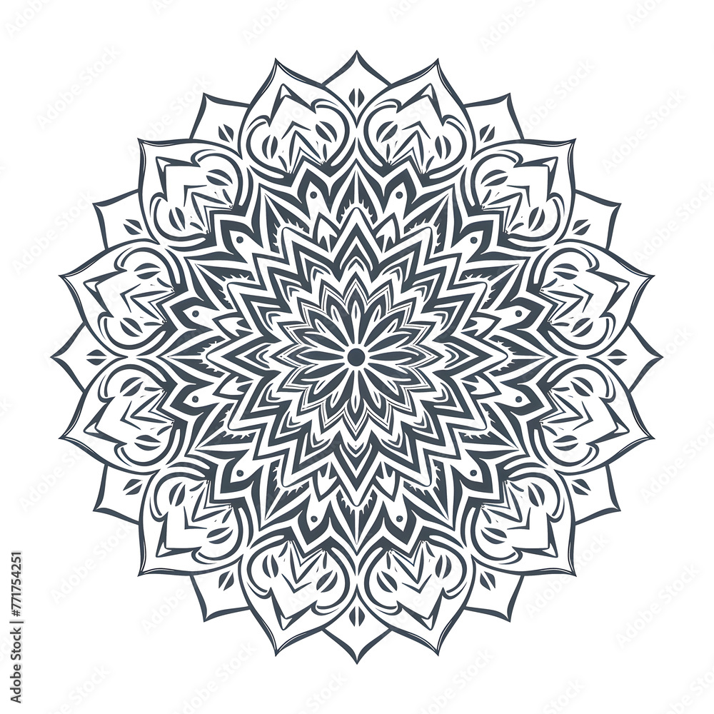snowflake Intricate Mandala Design - Spiritual Art snowflake Intricate Mandala Design - Spiritual Art