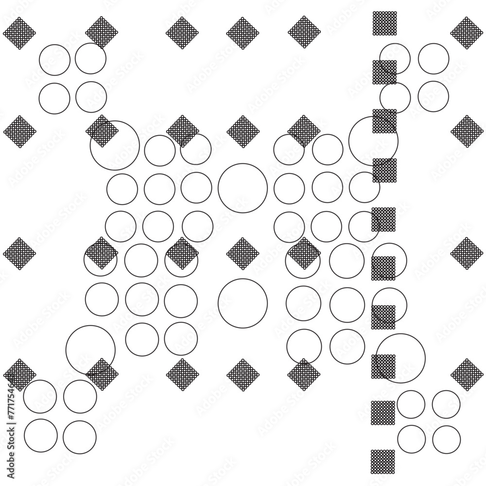 bwpastel pattern honeycomb62