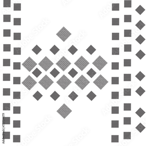 bwpastel pattern honeycomb65