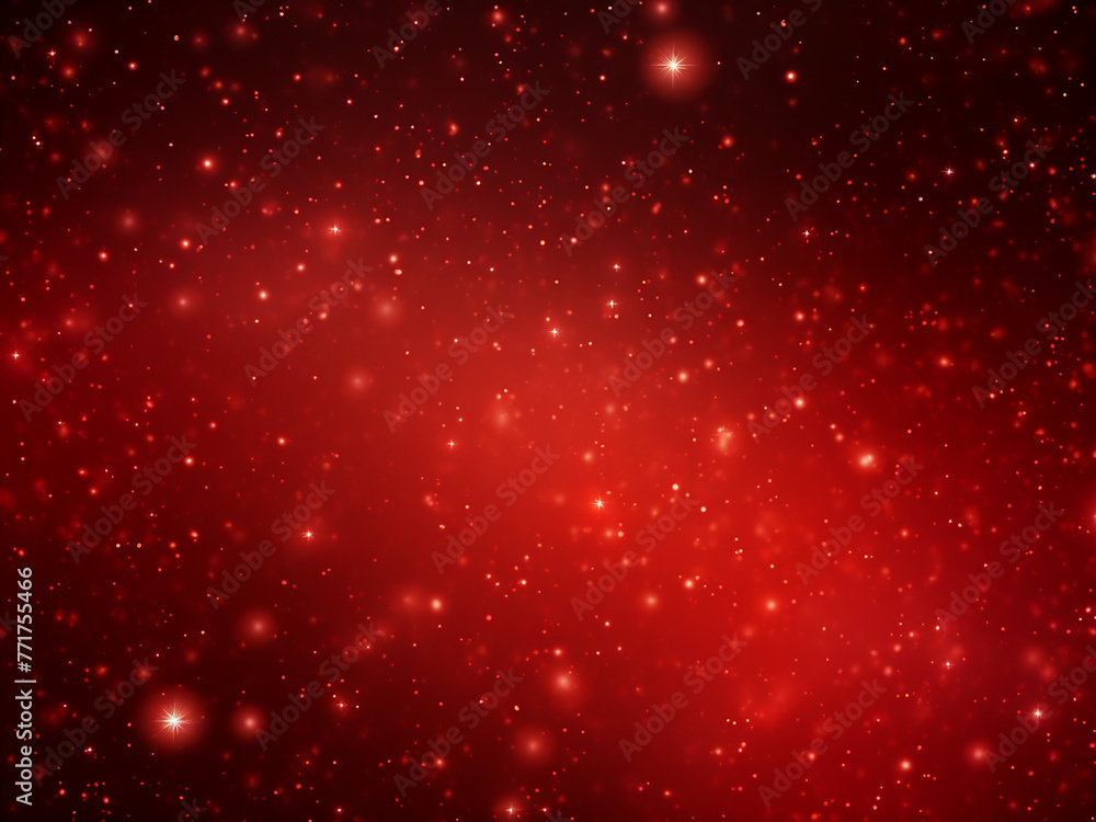 The universe's canvas: Starry heavens red. AI Generation. The universe's canvas: Starry heavens red. AI Generation.