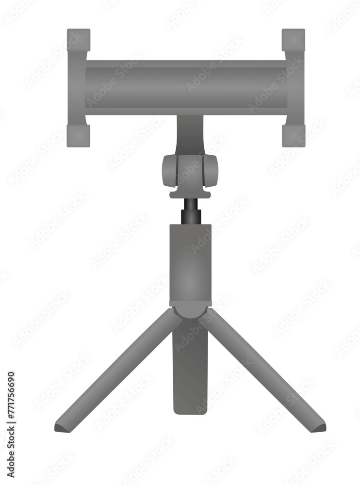 Selfie stick monopod. vector illustration Selfie stick monopod. vector illustration