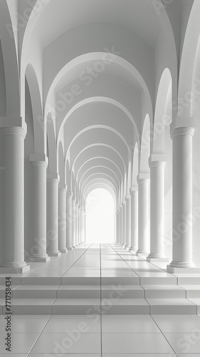 Stairs Leading to White Building