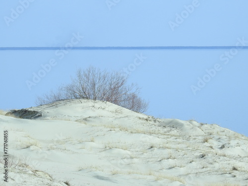 Billede på lærred on the curonian spit, russia