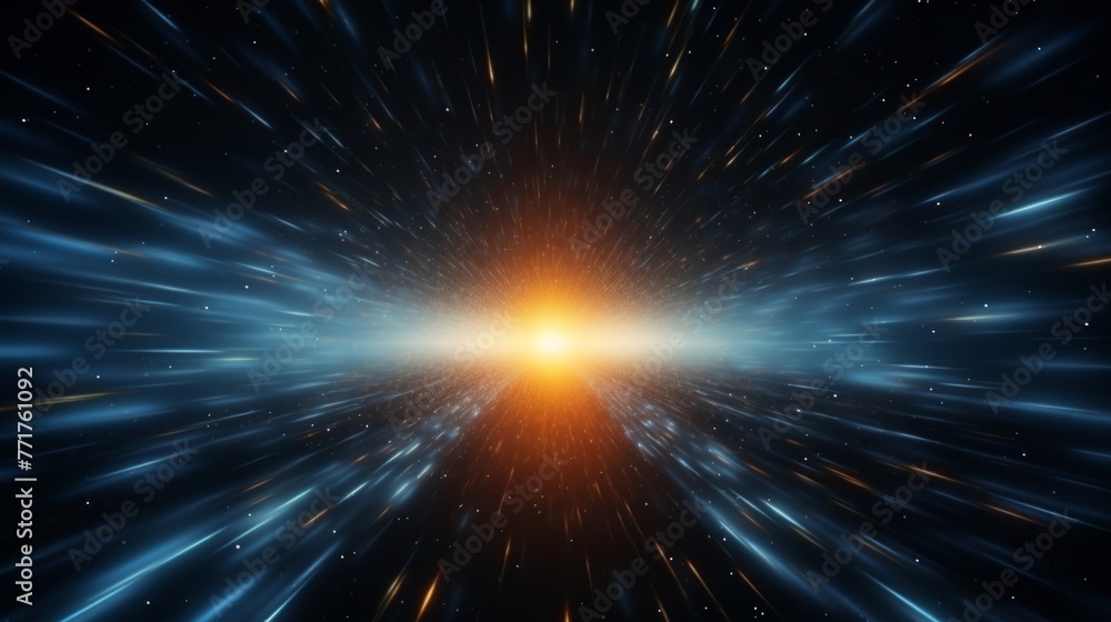Abstract Particle Moving In The Sci-fi Space Wallpaper, Background Abstract Particle Moving In The Sci-fi Space Wallpaper, Background