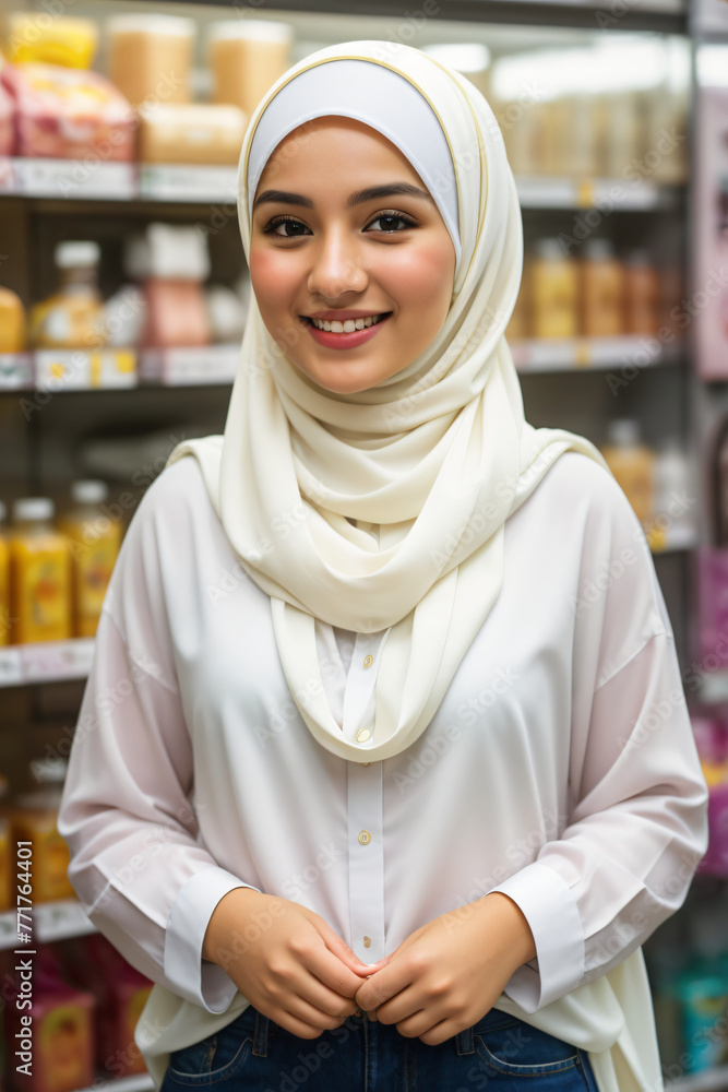 young women in hijab, teacher in hijab in class room, female doctor wearing hijab in hospital, hijab , fashion, beautiful, muslim girl, muslim. ai generated young women in hijab, teacher in hijab in class room, female doctor wearing hijab in hospital, hijab , fashion, beautiful, muslim girl, muslim. ai generated