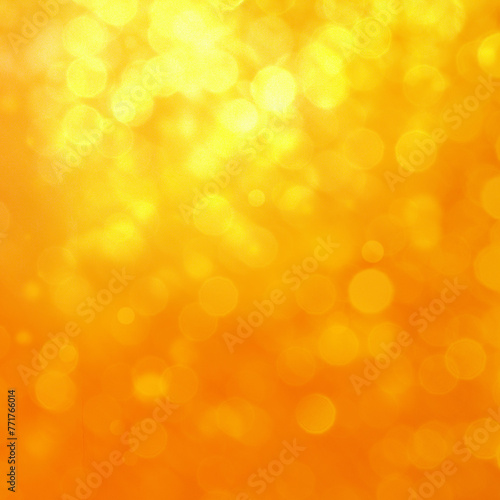 Orange square bokeh background For banner, poster, social media, ad, and various design works