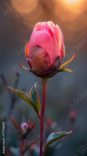 Blooming Pink Flowers