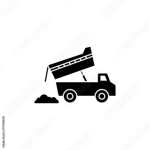 dumpsite concept line icon. Simple element illustration. dumpsite concept outline symbol design.