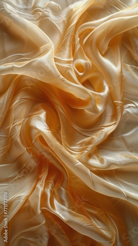 Close Up View of White Fabric