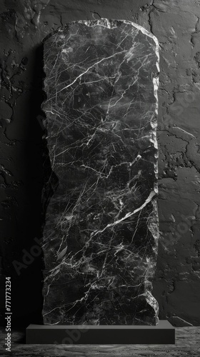 Monochrome Marble Floor